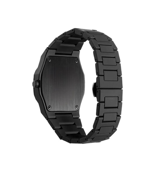 Black Arabic Aura Carbon Fiber Watch